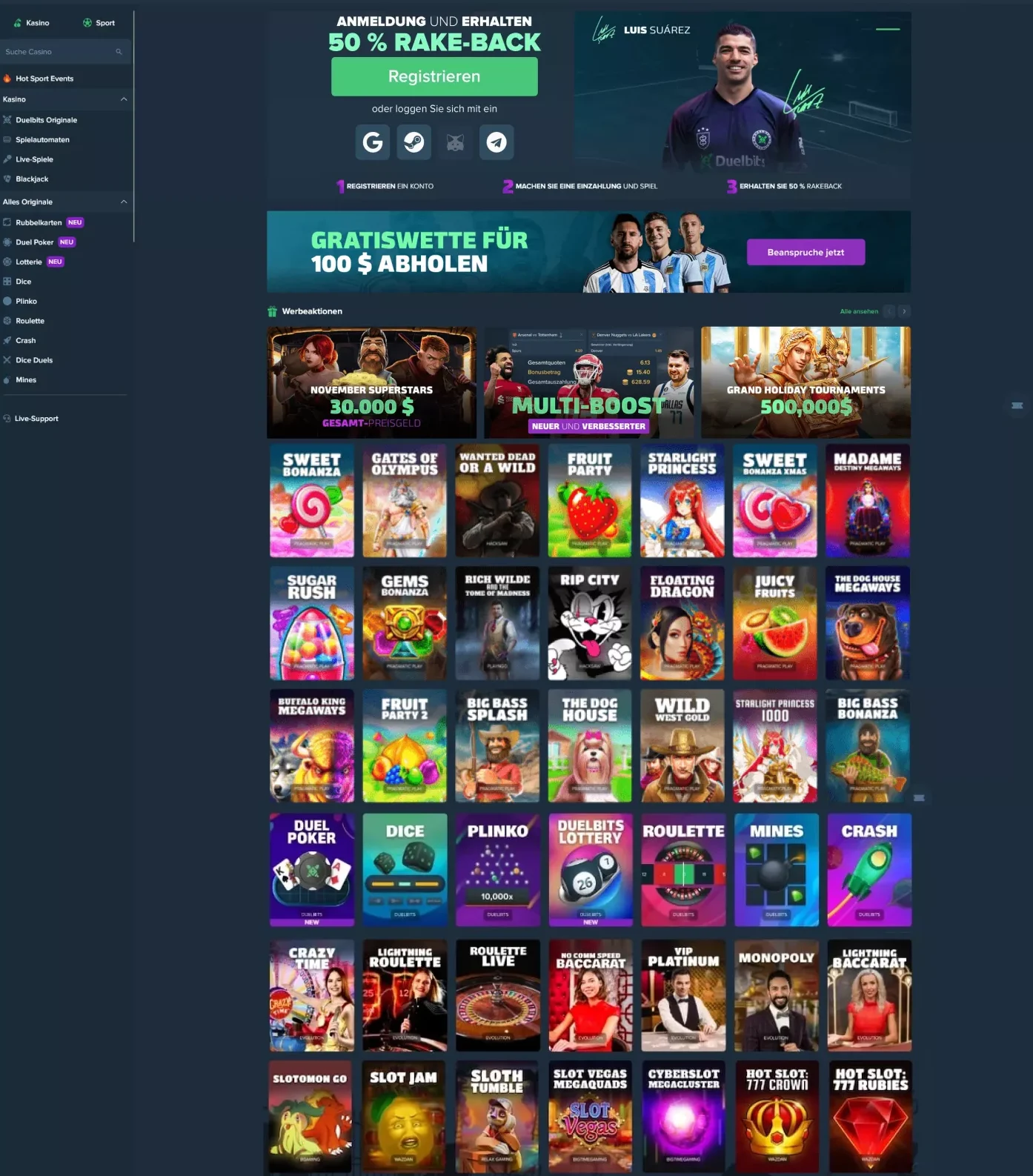 Duelbits Casino: Die besten Spiele und anbieter für krypto-Spieler